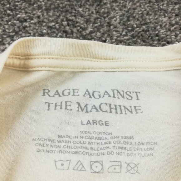 Rage Against The Machine Shirt Mens Large Long Sleeve - Picture 3 of 10